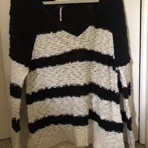 Free People Striped Sweater